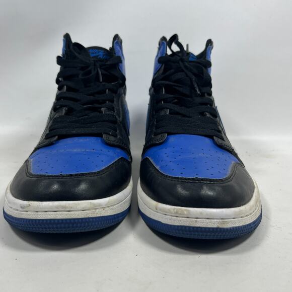 NIKE Air Jordan 1 Retro High OG Sneakers Mens 13 555088-040 Black Royal Blue main image 2